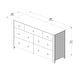 preview thumbnail 10 of 42, Sutton 7 Drawer Dresser