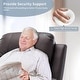 preview thumbnail 36 of 52, EROMMY Oversized Power Lift Recliner with Massage & Heat – PU Leather Chair with Pockets, Cup Holders & USB Port