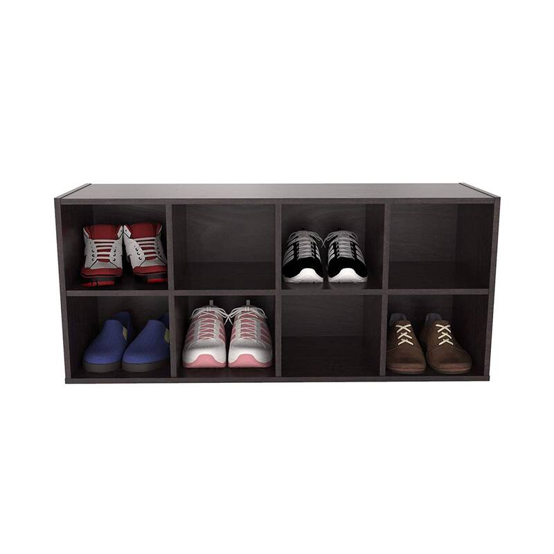 ClosetMaid 5081 8 Box Stylish Closet Shoe Organizing Storage Station, Espresso - 26
