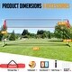 preview thumbnail 11 of 13, Zealfeel 12ft Volleyball Net Set: Height Adjustable Portable Training Net with Accessories and Bag