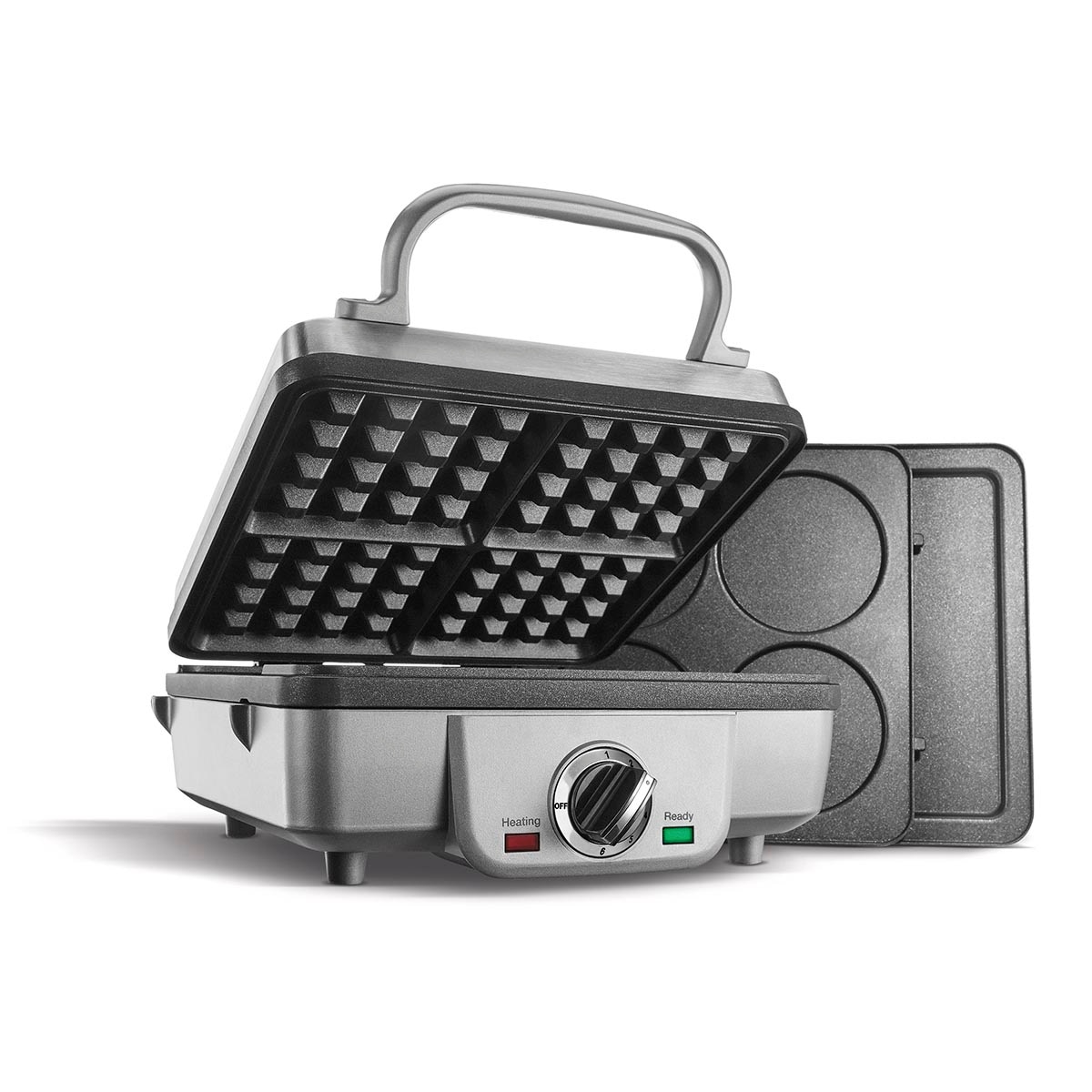 Cuisinart WAF-300FR Waffle Maker Pancake Plates Silver - Certified Refurbished