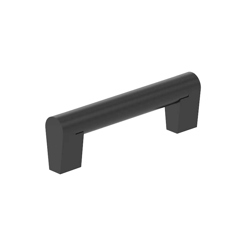 Miseno MCP4375 Warner 3-3/4" Center to Center Handle Cabinet Pull - Matte Black