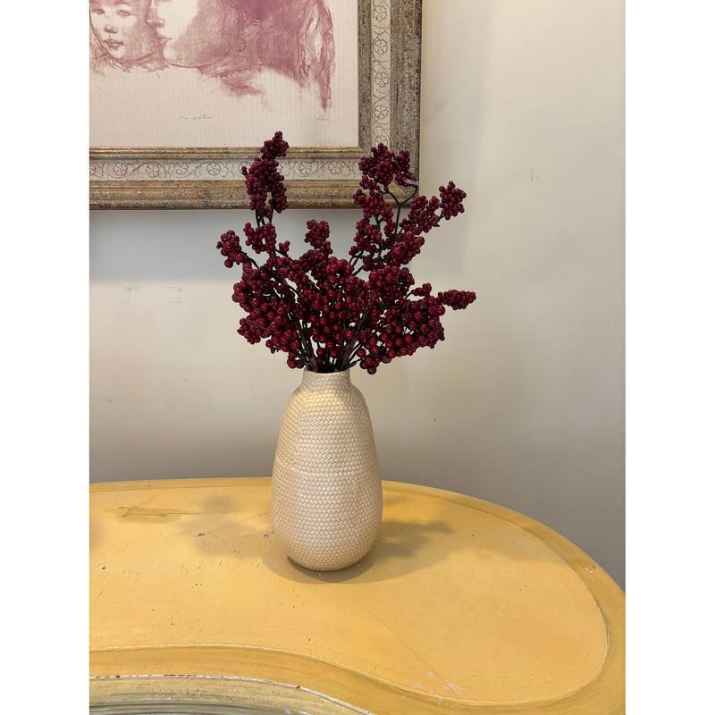 20" Berry Spray, Set of 3 - Red
