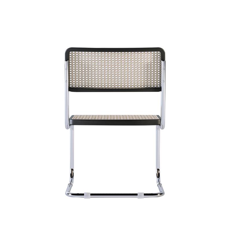 JASIWAY Mid century Modern Rattan Side chairs (Set of 2)