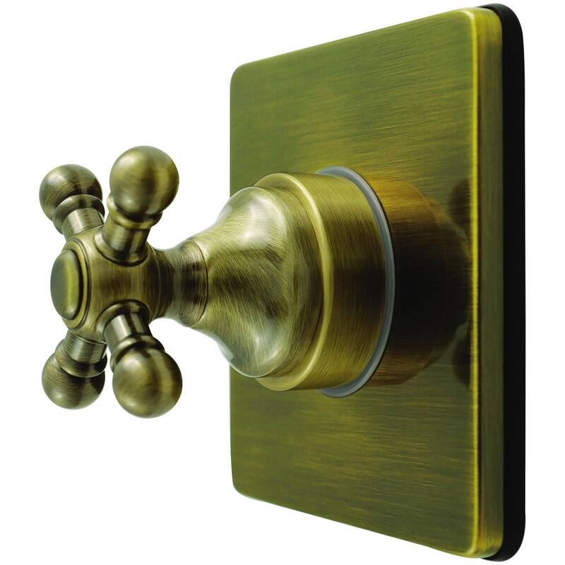Kingston Brass KS404.BX Metropolitan Single Handle 6 Function Diverter - Antique Brass