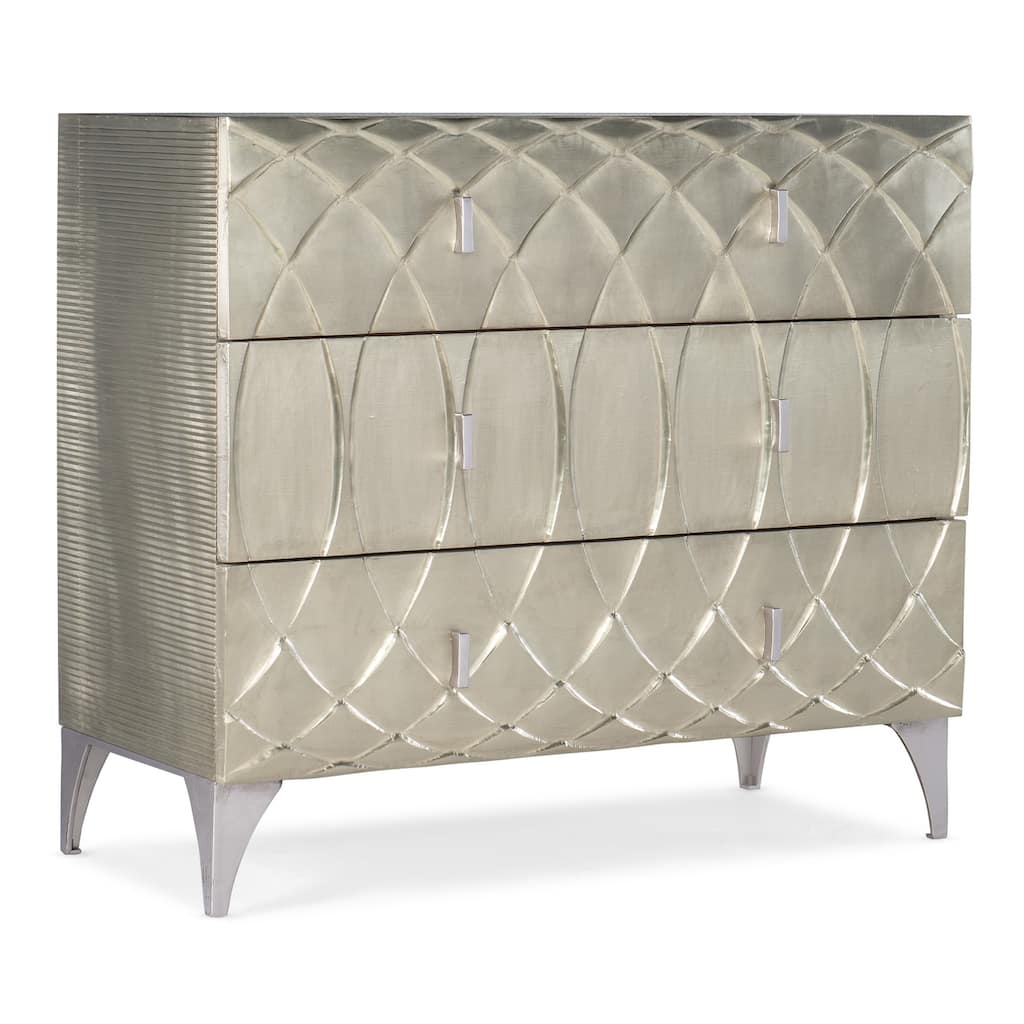 Hooker Furniture 628-85644-92 Melange 38" Wide 3 Drawer Mango Wood and