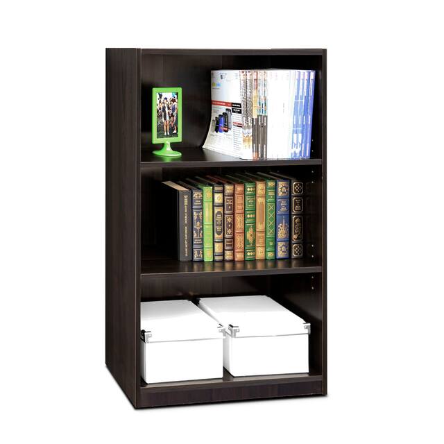 Porch & Den Astor Adjustable Shelf Bookcase - Espresso - 3