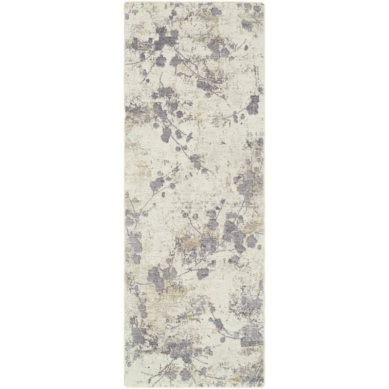 Livabliss Gakko Rustic Area Rug - Cream - 2'7" x 10'