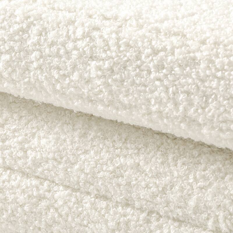 Bayville Sherpa Polyester Flip Top Storage Ottoman - 42"