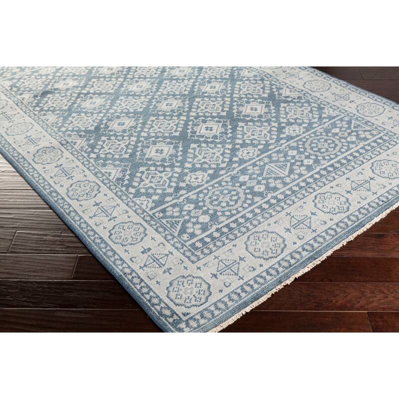 Hand-Knotted Orford Wool Area Rug