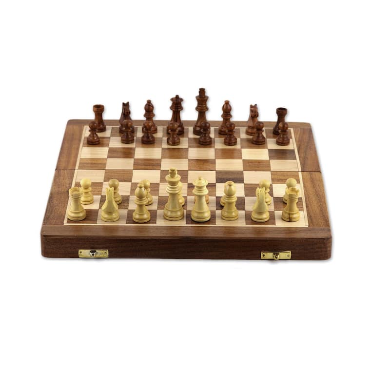 Novica Handmade Royal Delight Wood Chess Set