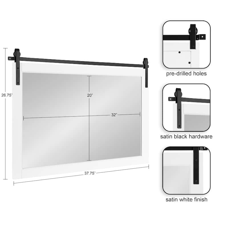 Kate and Laurel Skylan Decorative Wall Mirror