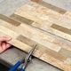 preview thumbnail 7 of 7, Aspect Peel & Stick Ivory Patina Distressed Metal 15 sq ft Kit