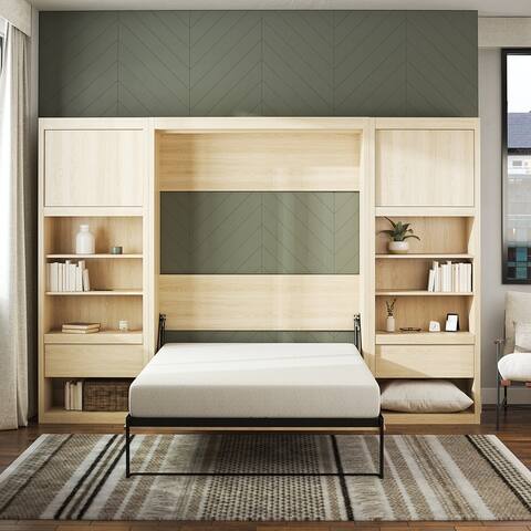 Signature Sleep Paramount Murphy Bed and Cabinet Bundle