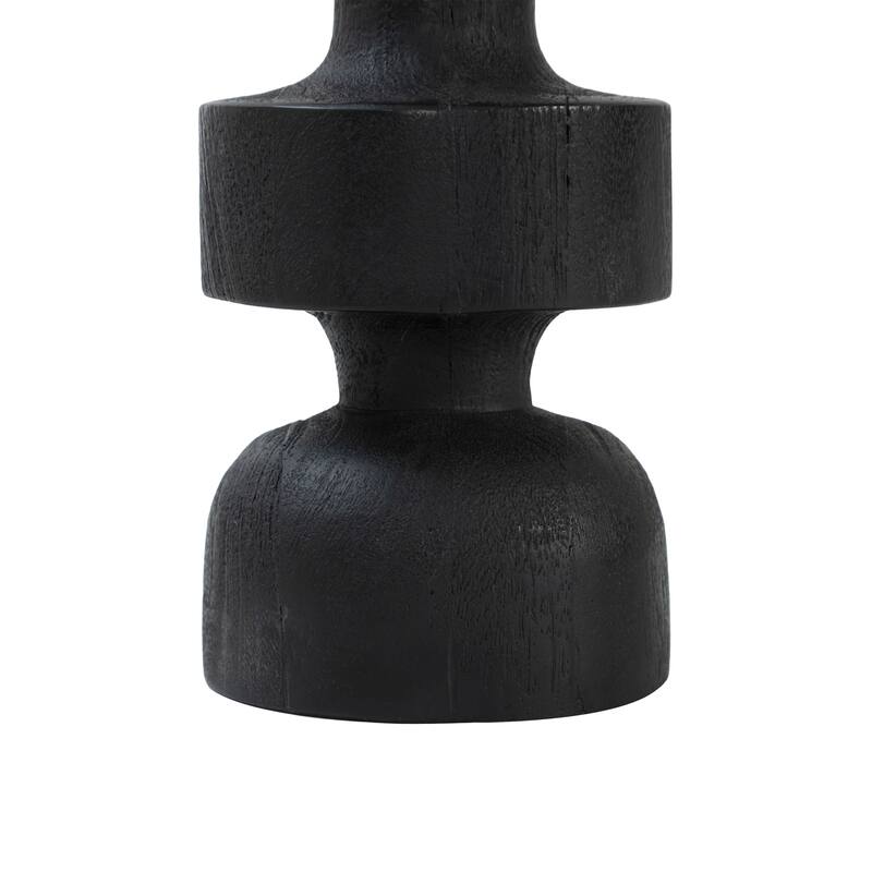 Renwil Beckton Statue, Black