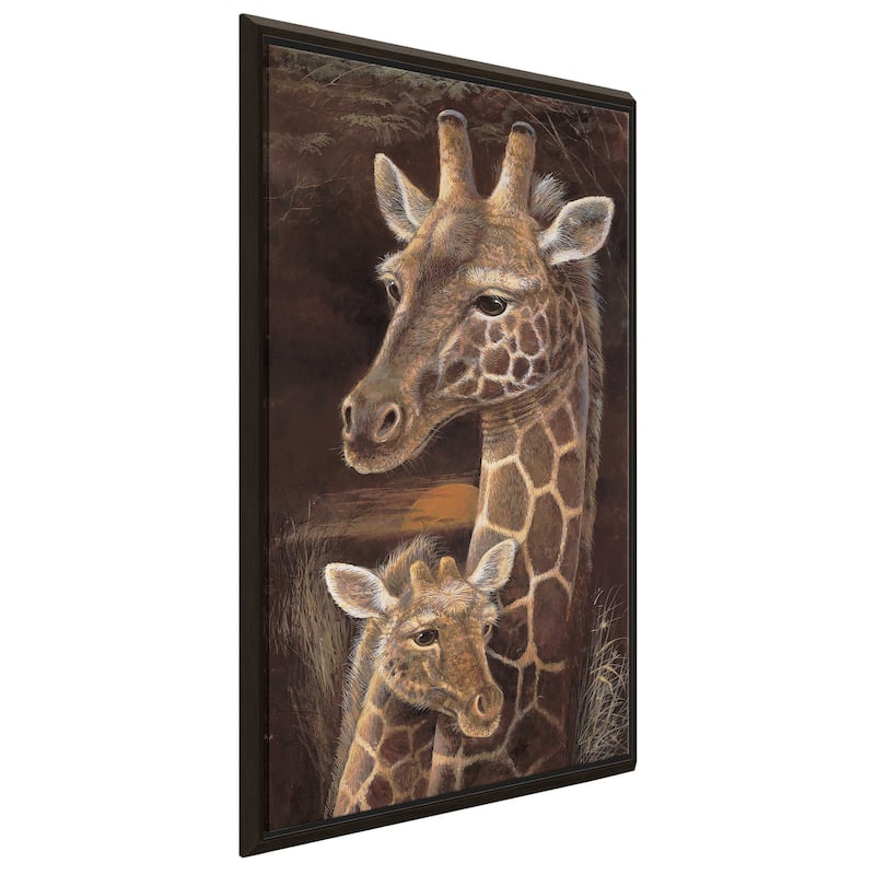 "Love & Devotion" by Ruane Manning Print on Floating Canvas