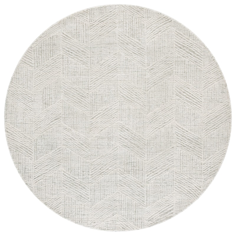 SAFAVIEH Handmade Abstract Arnþridur Contemporary Wool Rug