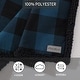 preview thumbnail 56 of 94, Eddie Bauer Cotton Throw Blanket, Reversible Flannel & Faux Shearling