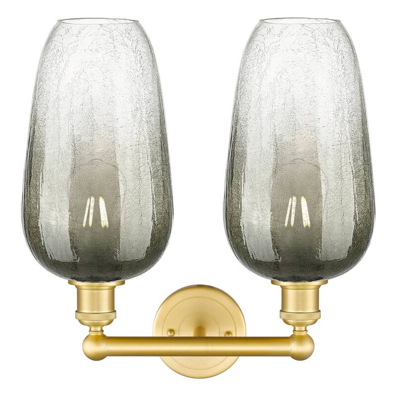Innovations Lighting Endless Possibilities Edison - Brookhaven Flute - 2 Light 16" Bath Vanity Light