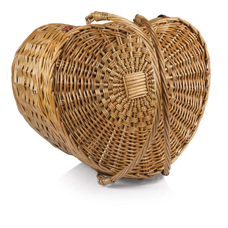 Picnic Time Heart Picnic Basket