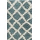 preview thumbnail 57 of 118, SAFAVIEH Dallas Shag Melahat Trellis 1.5-inch Thick Rug