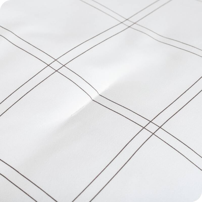 Bare Home Down Alternative Track Stitch Comforter Set