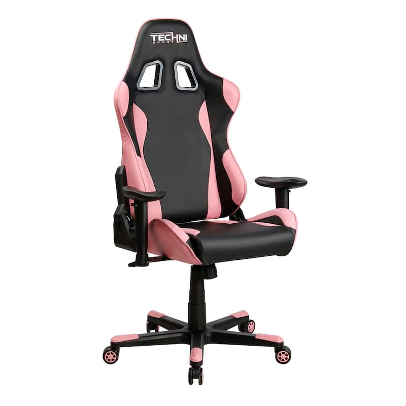 Techni Sport TS-4300 Ergonomic High Back Racer Style PC Gaming Chair for Ultimate Comfort and Support