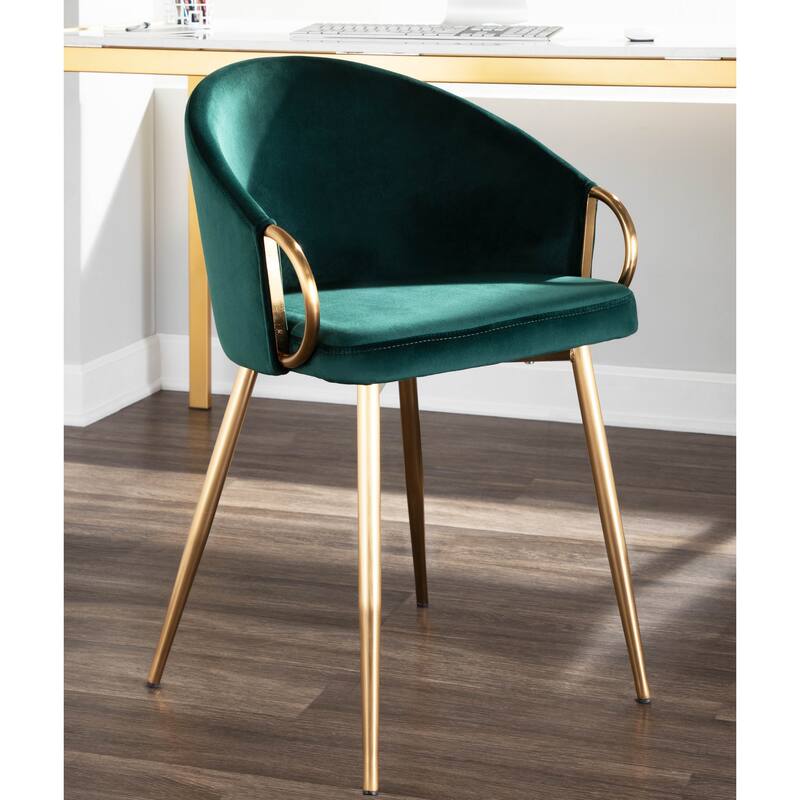Silver Orchid Battista Upholstered Chair - Set of 2