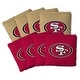 preview thumbnail 1 of 3, San Francisco 49ers NFL Dual Sided Pro Stop & Slide Cornhole Bags