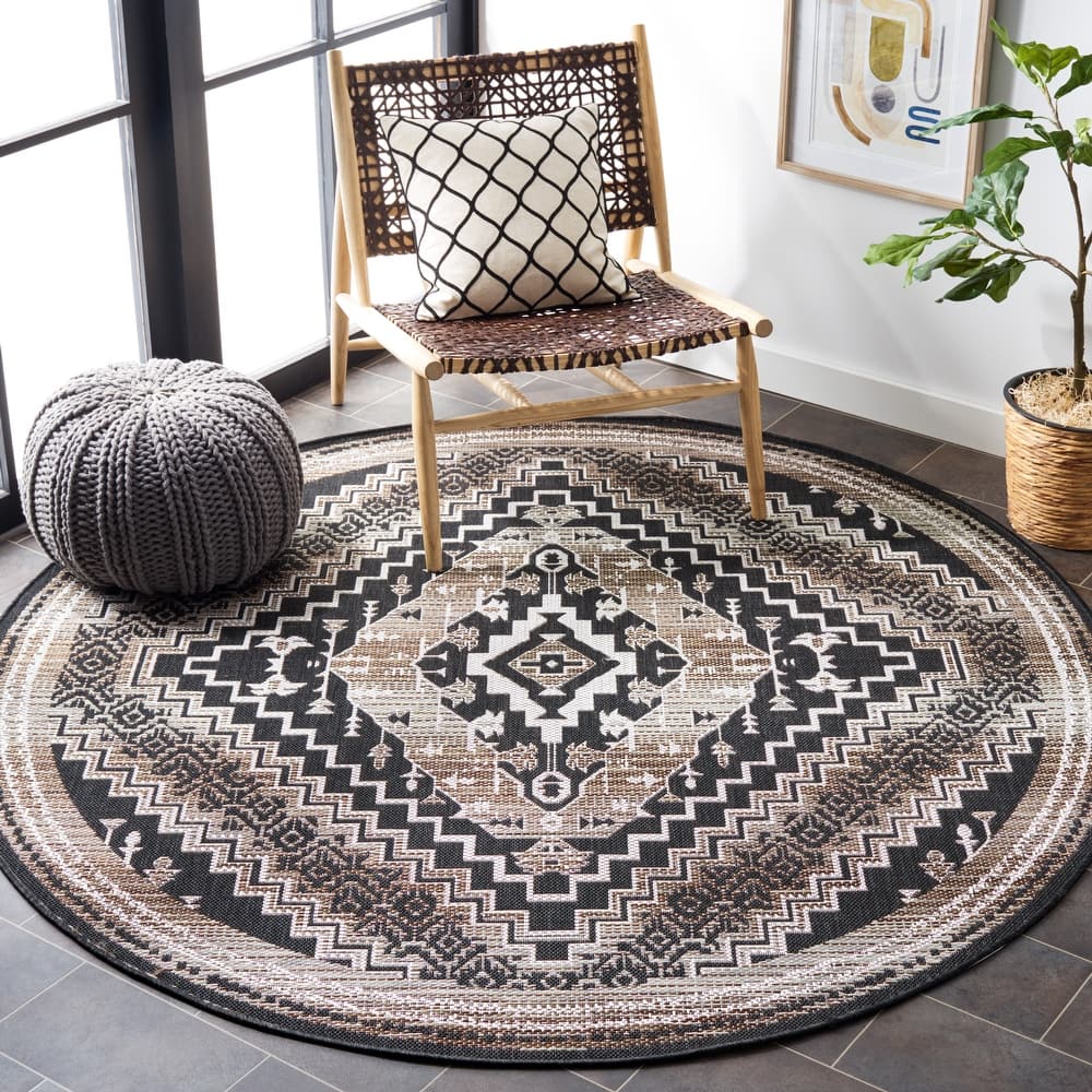 SAFAVIEH Havana Voske Indoor/ Outdoor Waterproof Geometric Rug