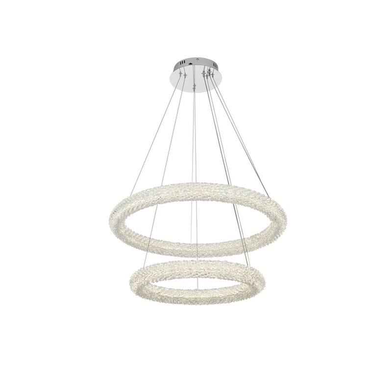 Indigo Home 28 inch Adjustable LED Chandelier