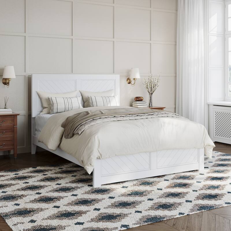 Canyon Foundation Bed Frame with Matching Footboard