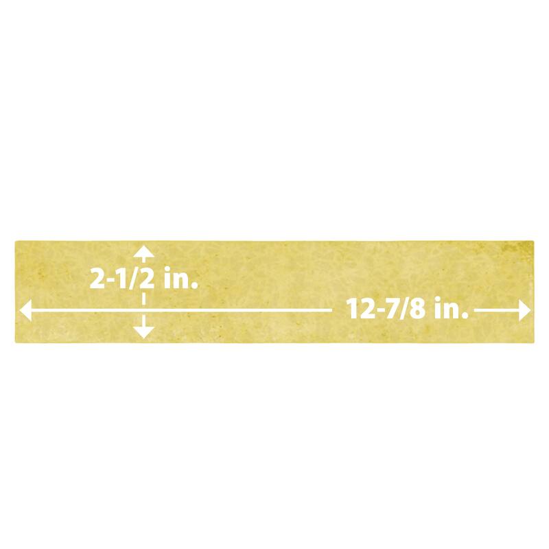 Merola Tile Menorca Lemon 2-1/2" x 12-7/8" Ceramic Wall Tile