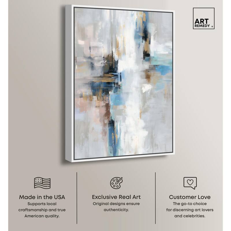 Ocean Spray I Canvas by Art Remedy