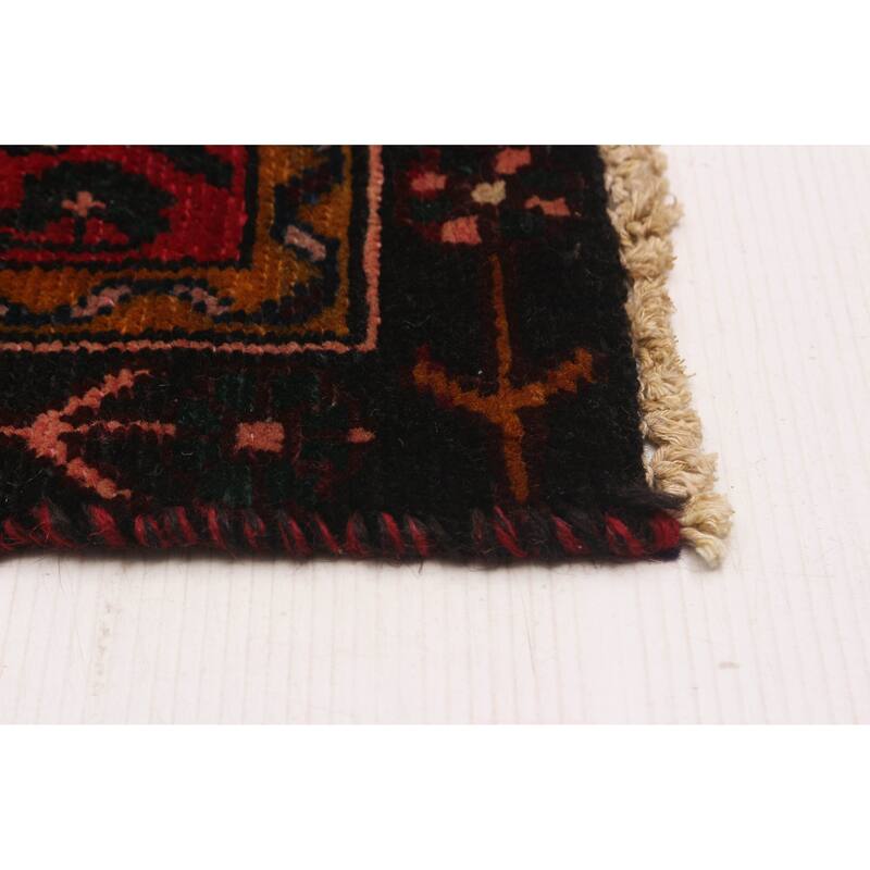 ECARPETGALLERY Hand-knotted Andelz Red Wool Rug - 4'8 x 8'10