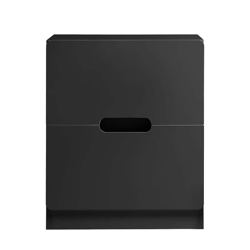 Handless Nightstand with 2 Drawers