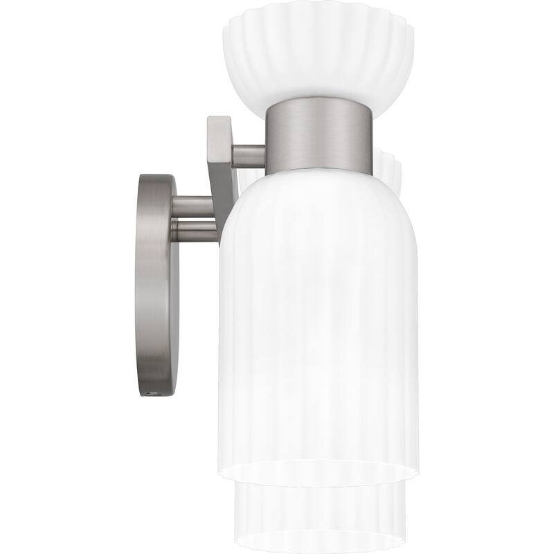 Rembrandt 2-Light Brushed Nickel Vanity Light