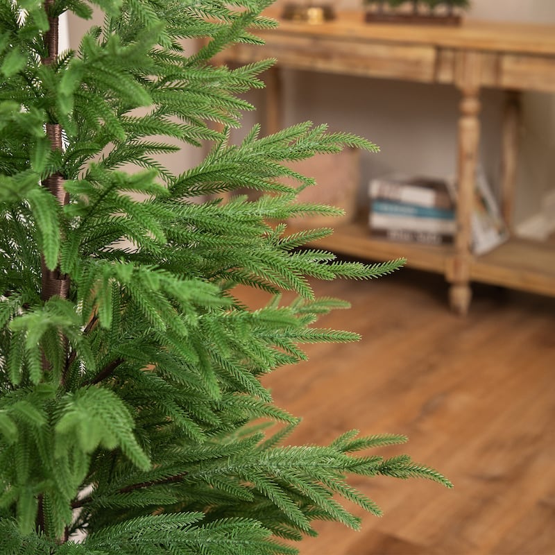 Medium Norfolk Pine Artificial Potted Christmas Tree