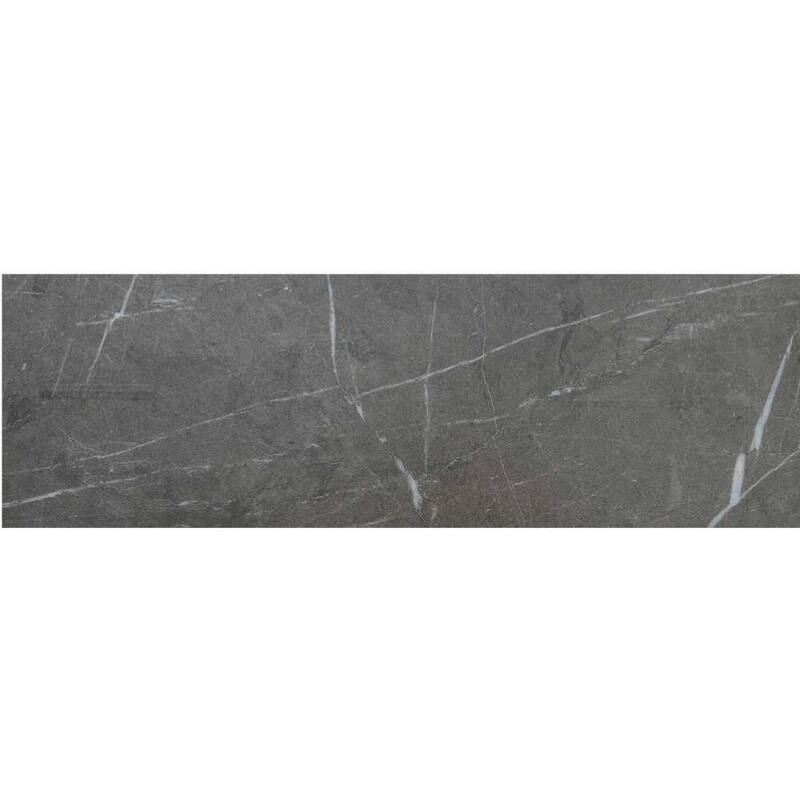Penthouse 4x12 Polished Marble Look Porcelain Subway Tile - Floor, Wall