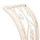 preview thumbnail 3 of 20, SAFAVIEH Outdoor Living Adina Wrought Iron 51-inch Garden Bench - 51.3" W x 16.3" L x 27" H