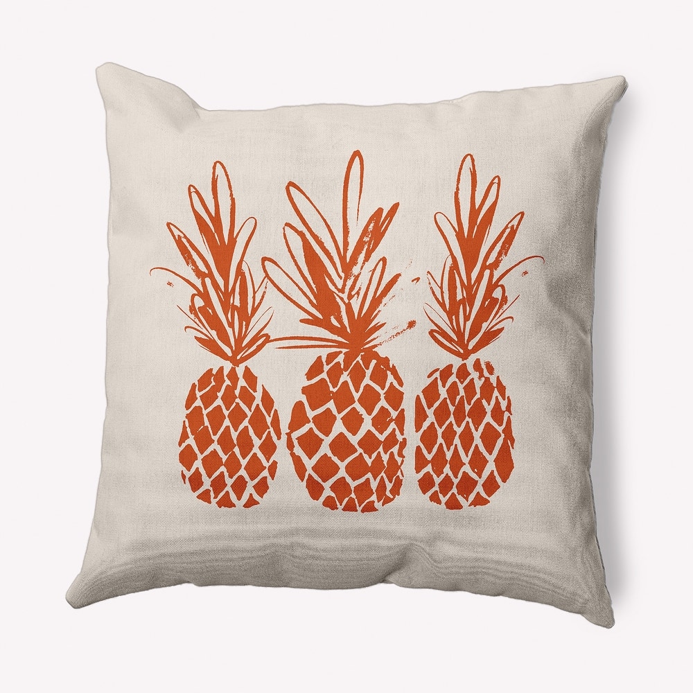 Pineapples Indoor/Outdoor Throw Pillow