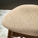 Norwegian Danish Tapered Dining Chairs (Set of 2) - Walnut Finish - Nile Gleam Print (made to order)