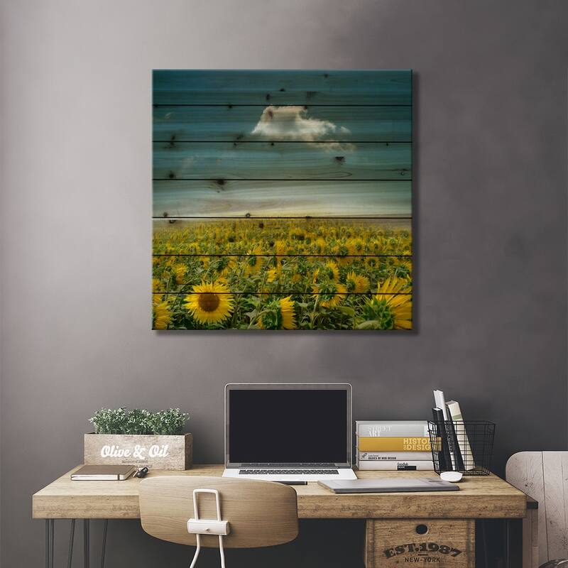 Be Unique Print On Wood by Ben Heine - Multi-Color