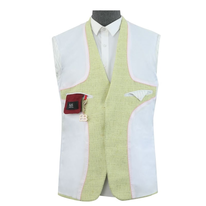Elie Balleh Boys' Slim Fit Mélange Jacket