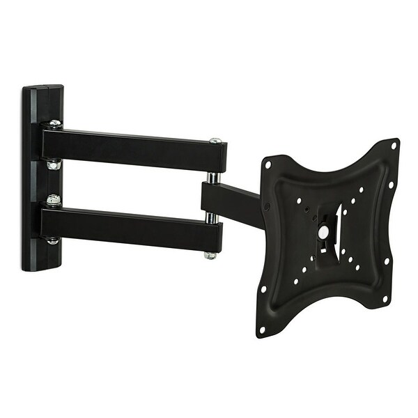 Mount-It! MI-2041L Swivel Full Motion Articulating Tilting TV Wall Mount, Computer Monitor Mount, Corner Bracket - Black. Opens flyout.