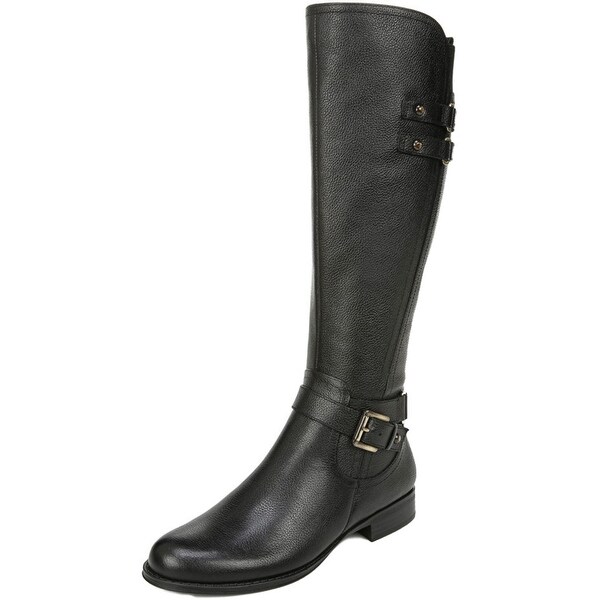 naturalizer riding boots wide calf