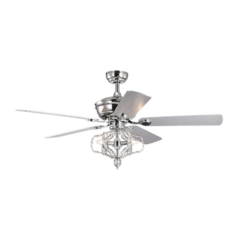 Crystal Ceiling Fan with Lights