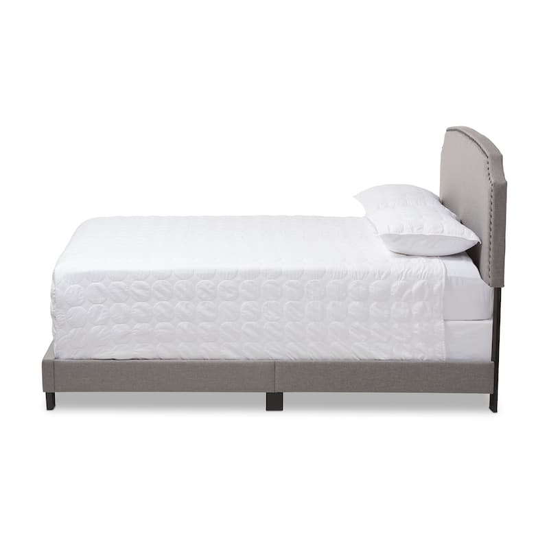 Contemporary Fabric Bed by Baxton Studio
