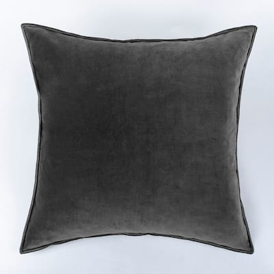 Selene, Charcoal Pillow - Charcoal Grey
