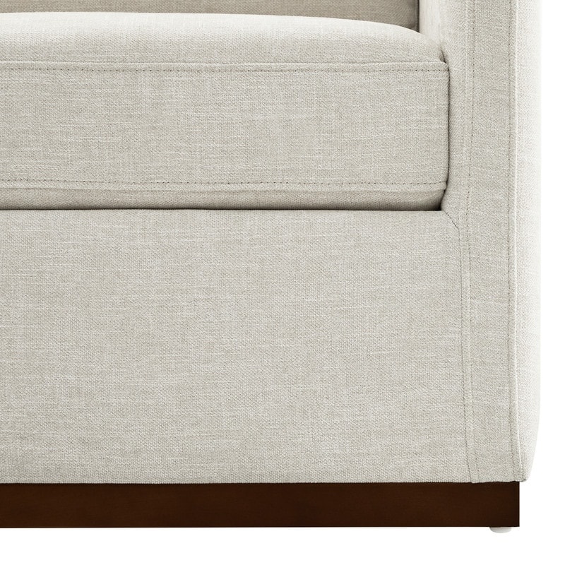 Spruce & Spring Shane Modern Swivel Accent Arm Chair